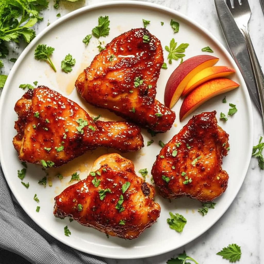 Spicy Peach Chicken