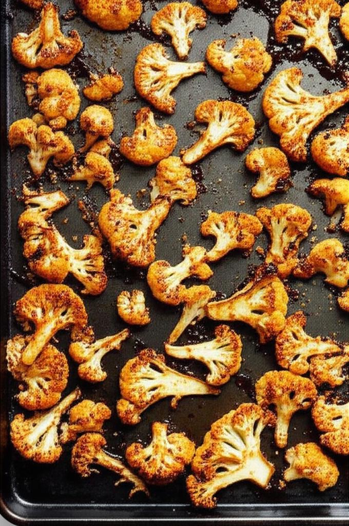 Spicy Roasted Cauliflower