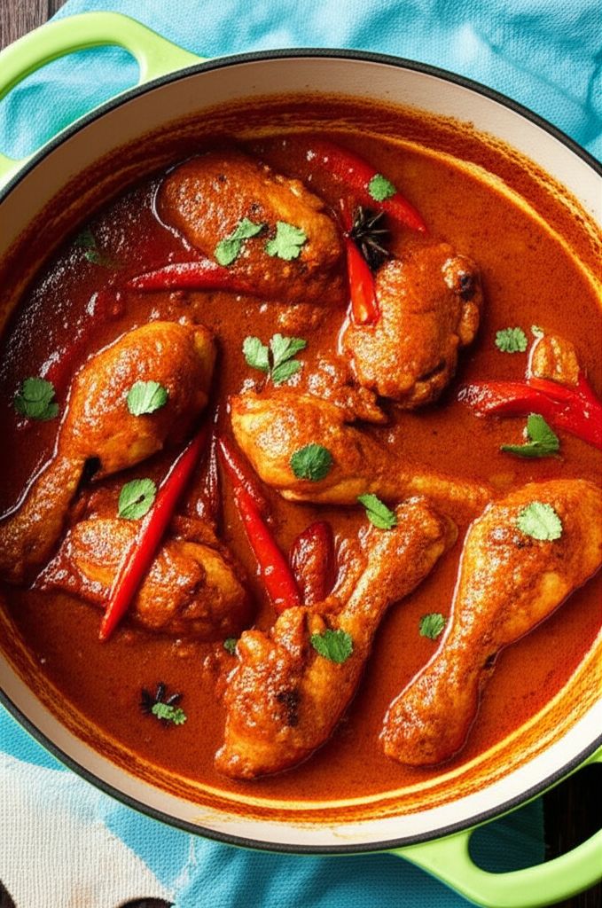 Spicy Tomato Chicken (Ayam Masak Merah)