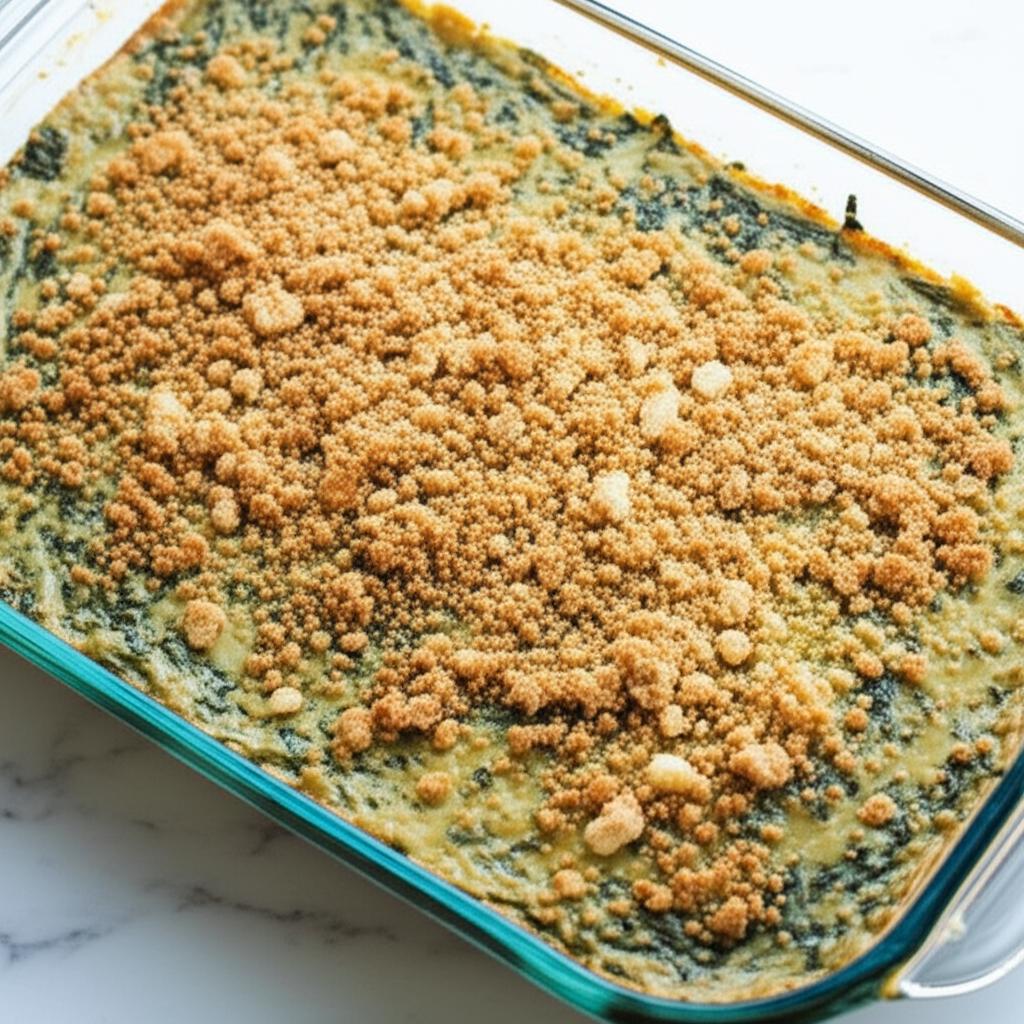 Spinach and Artichoke Casserole