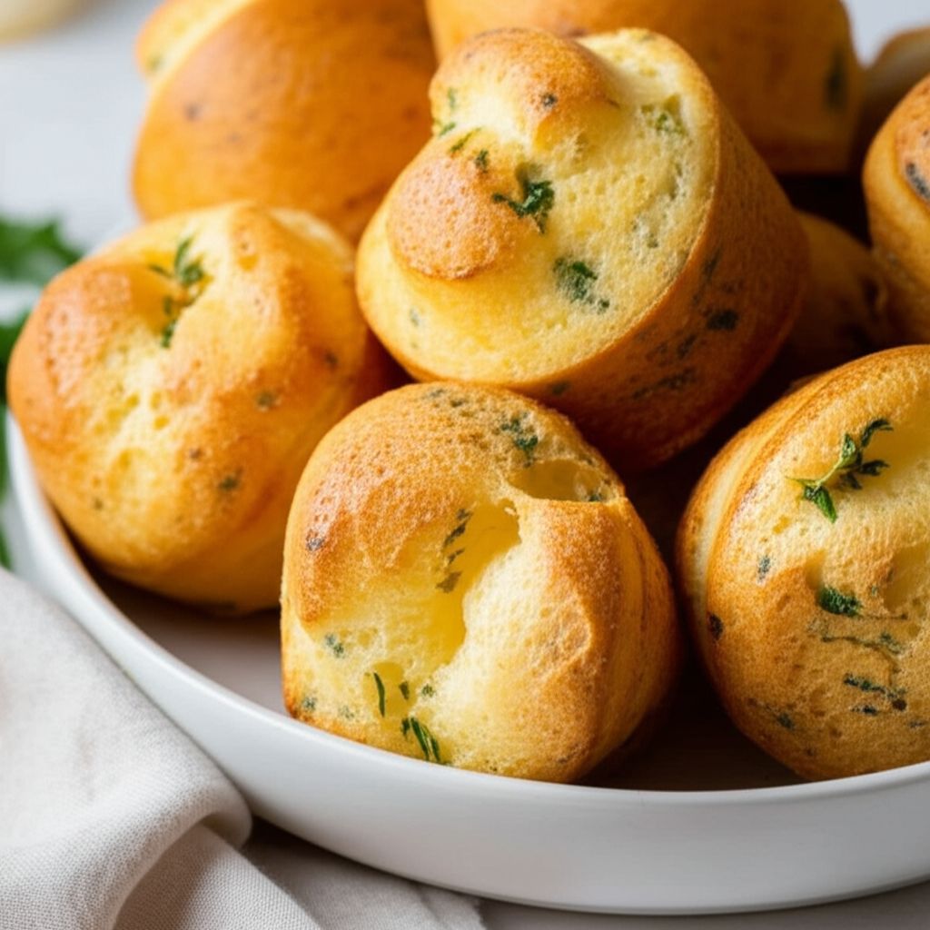 Spring Herb Popovers