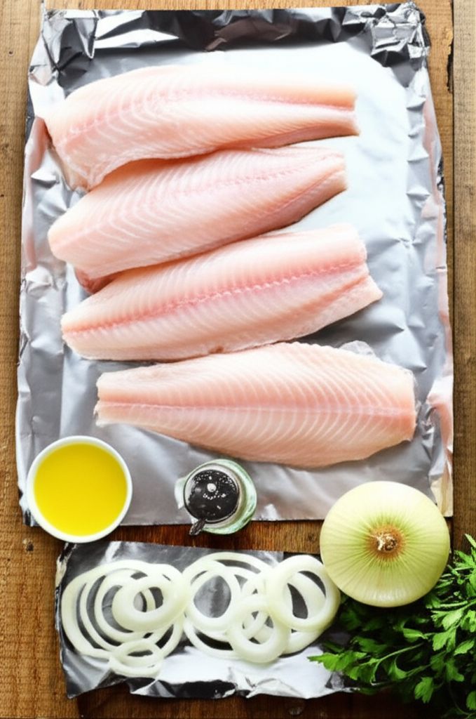 Steamed Walleye (Pickerel) on the Grill