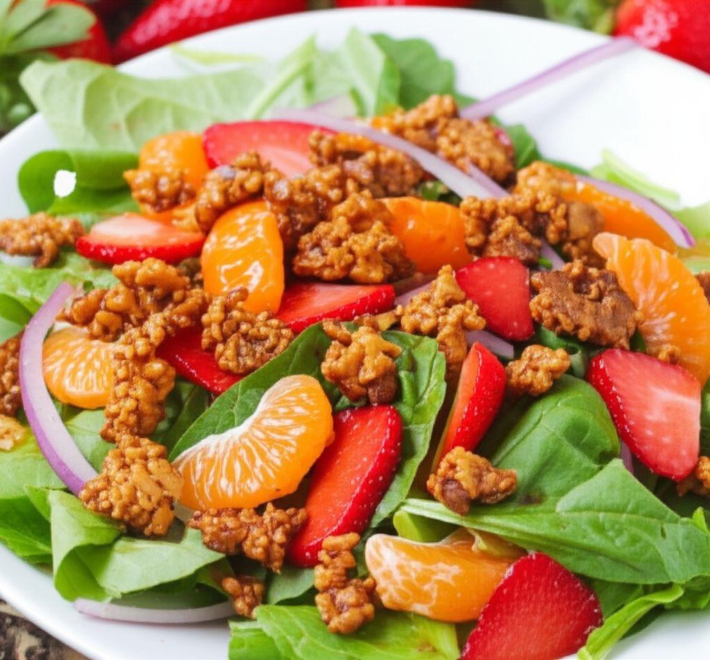 Strawberry and Mandarin Salad