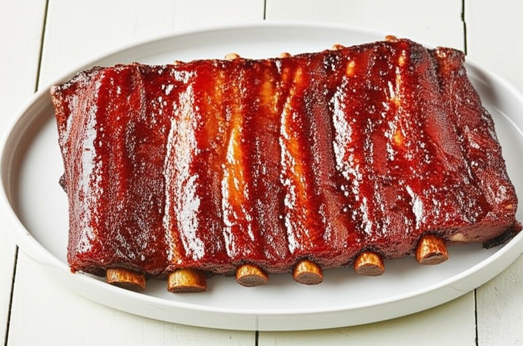Sunday Afternoon Slow-Cooked Spare Ribs