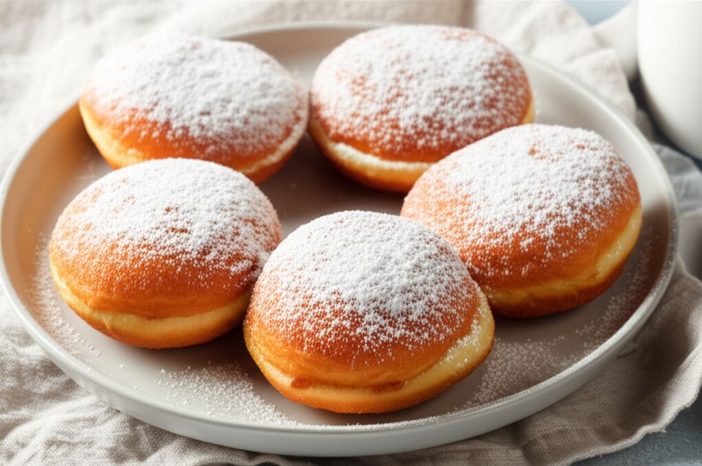 Super Easy Jelly Doughnuts