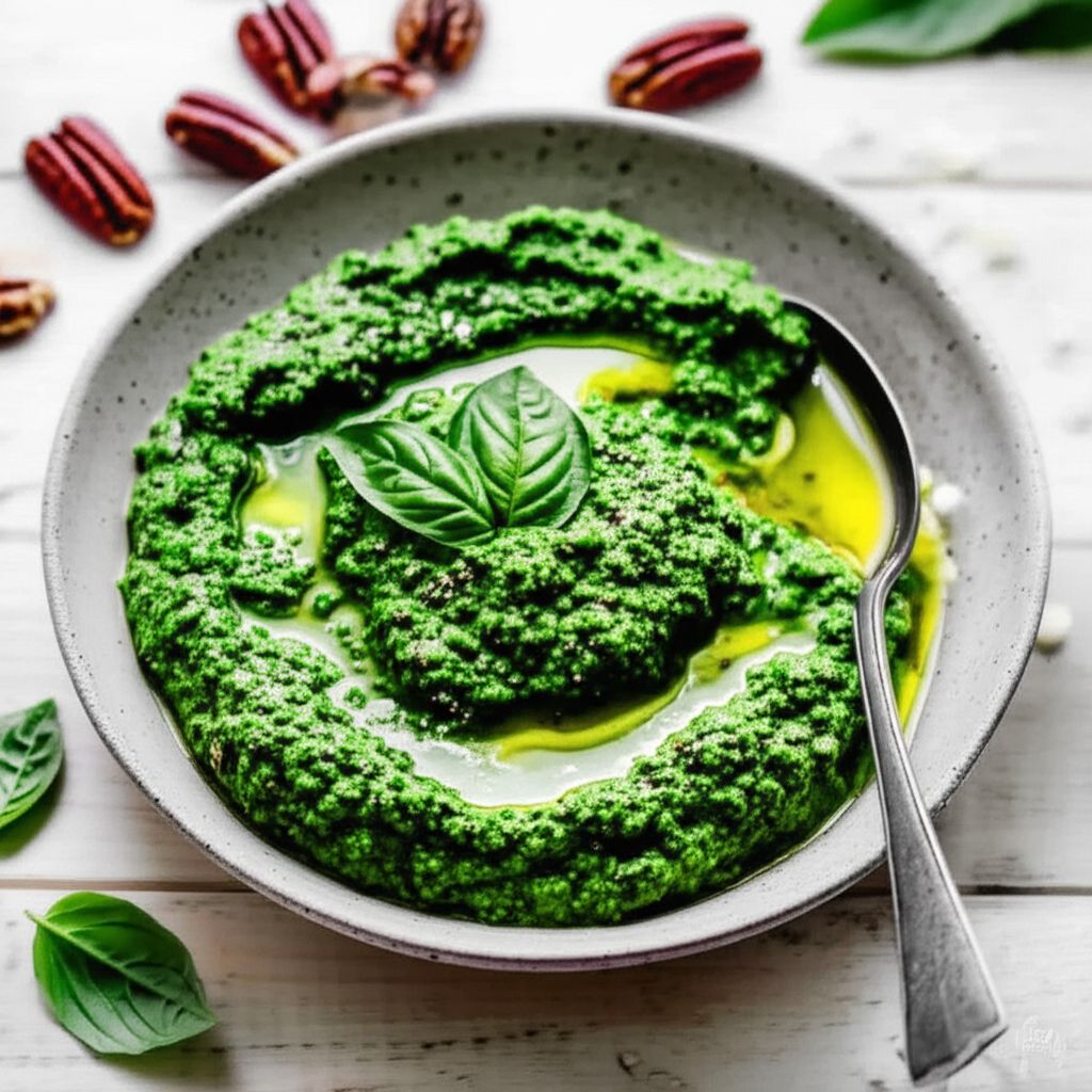 Swiss Chard and Pecan Pesto