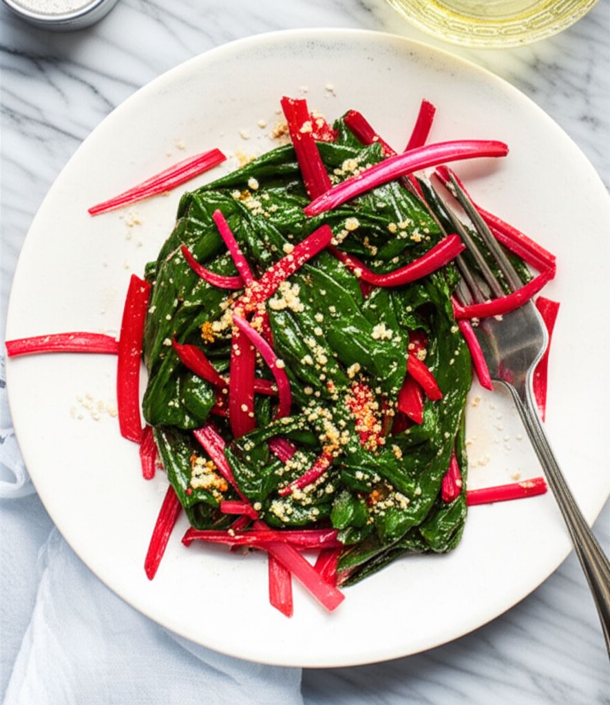 Swiss Chard with Garlic