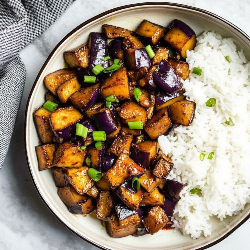 Szechuan Spicy Eggplant