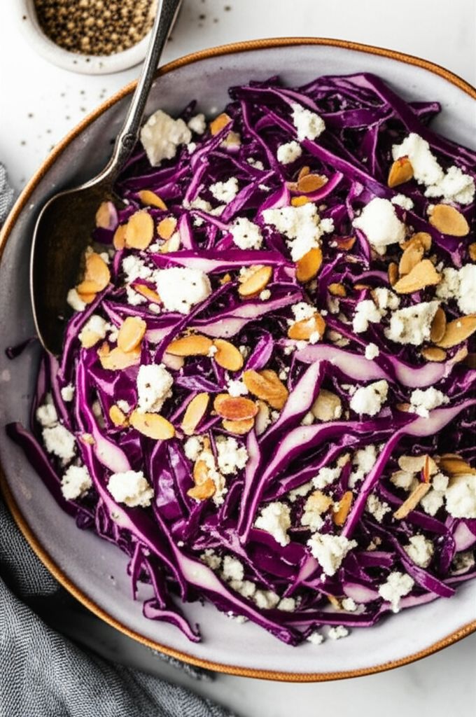 The Best Red Cabbage Salad