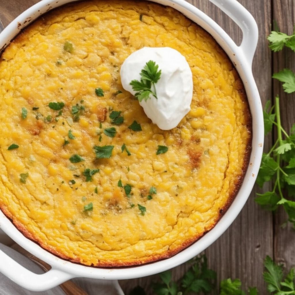 Three Corn Casserole