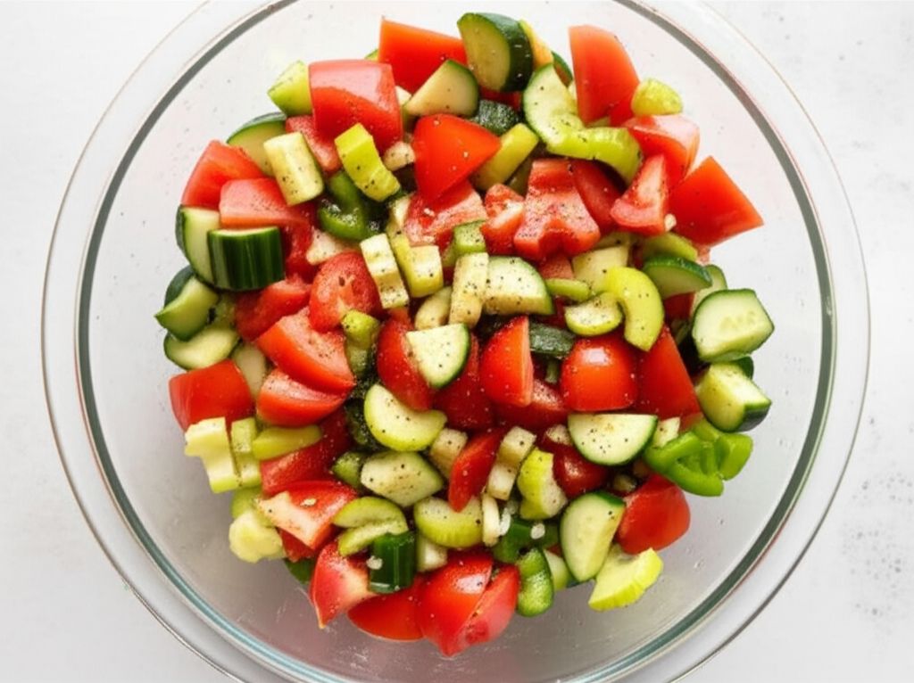 Tomato and Pepper Salad