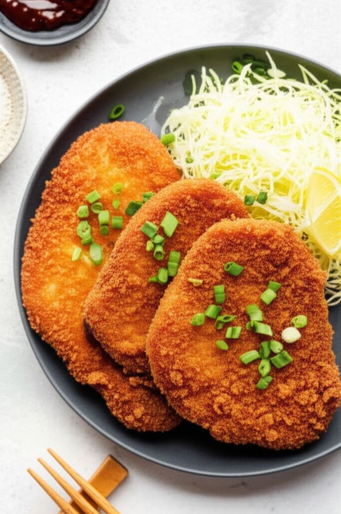 Tonkatsu (Japanese-Style Crispy Fried Pork Cutlets)