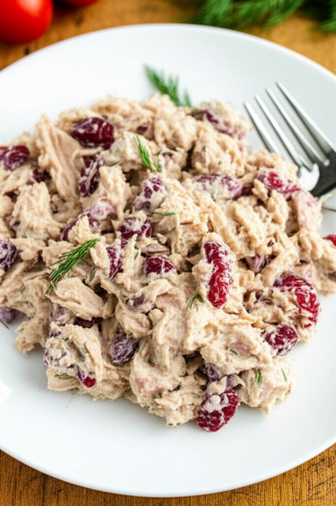 Tuna Salad with Cranberries