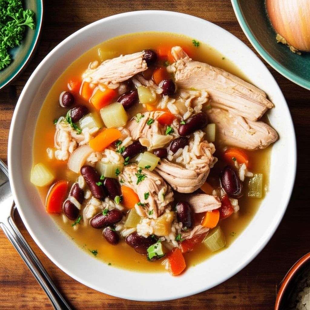 Turkey Bone Soup