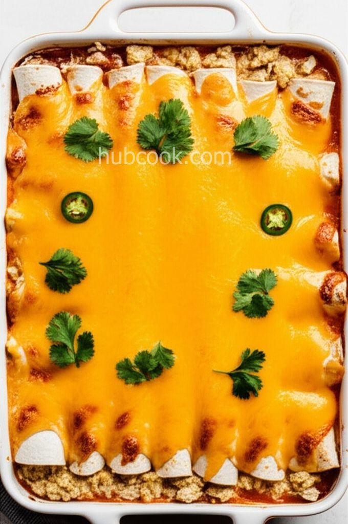 Turkey Cream Cheese Enchiladas