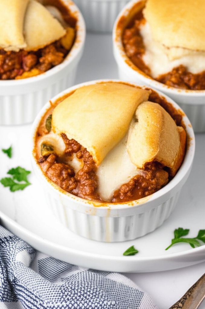Upside-Down Pizza Pot Pie
