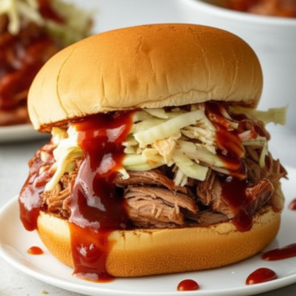 Valerio's Pulled Pork Sandwich
