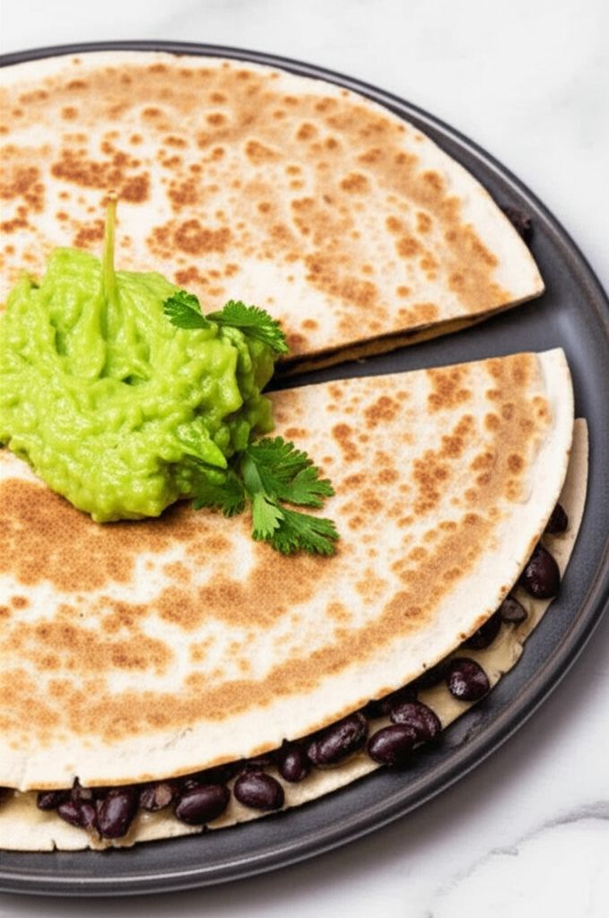 Vegan Black Bean Quesadillas