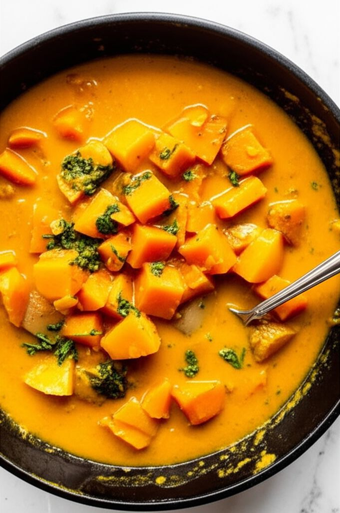 Vegan Potato and Butternut Squash Curry