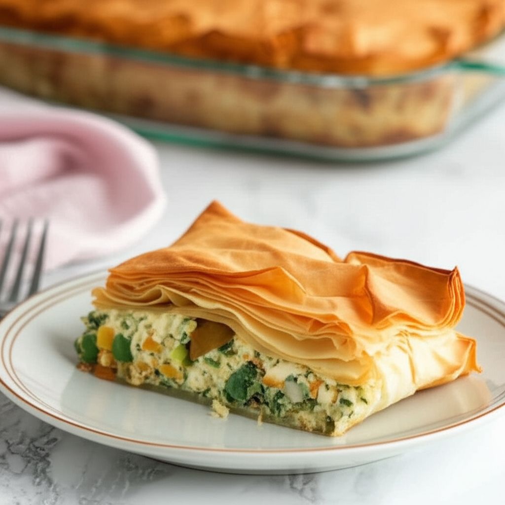 Vegetable Filo Pie
