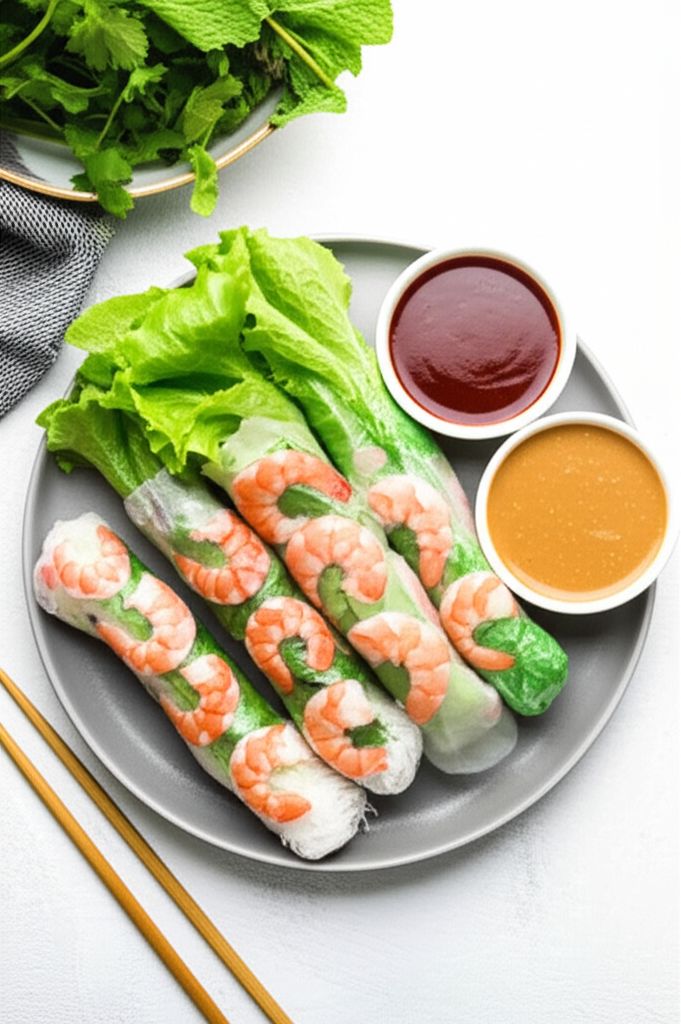 Vietnamese Fresh Spring Rolls