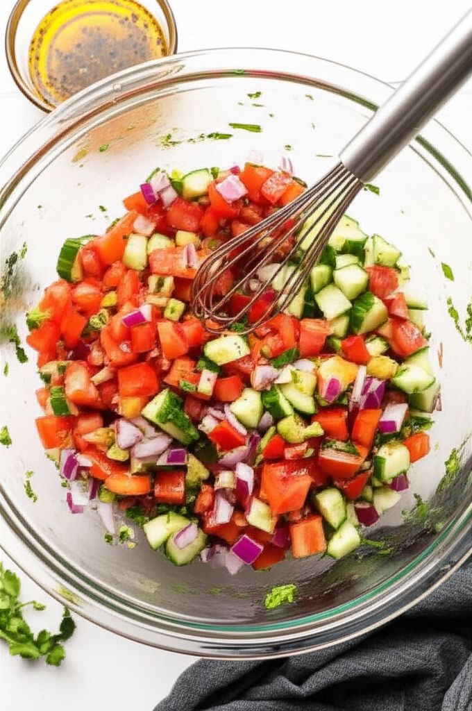 Vinagrete (Brazilian Tomato Slaw)