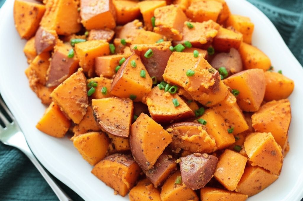 Warm Sweet Potato Salad