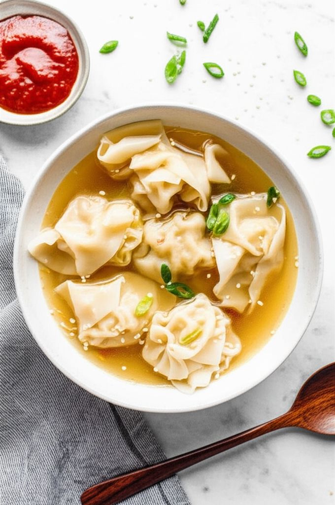 Wonton Soup With A Kick