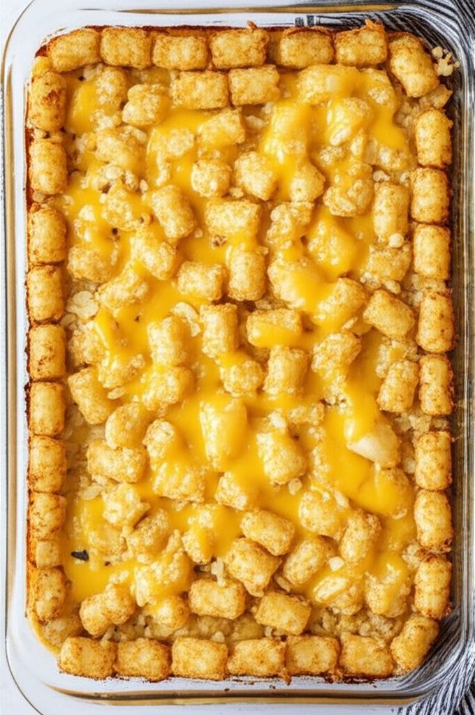 Yummy Tater Tot Casserole