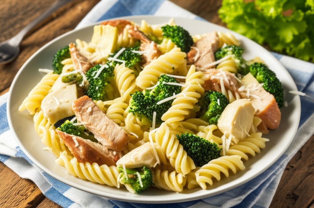 Ziti Chicken and Broccoli