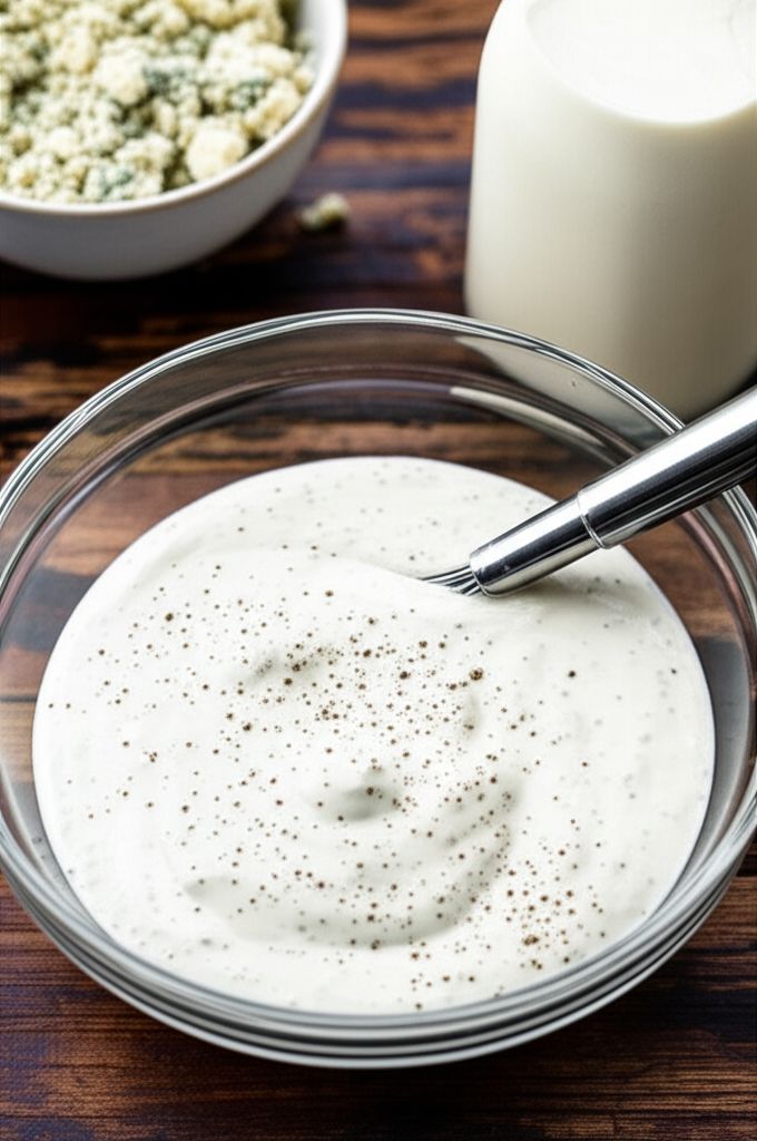 Absolutely the BEST Rich and Creamy Blue Cheese Dressing Ever!