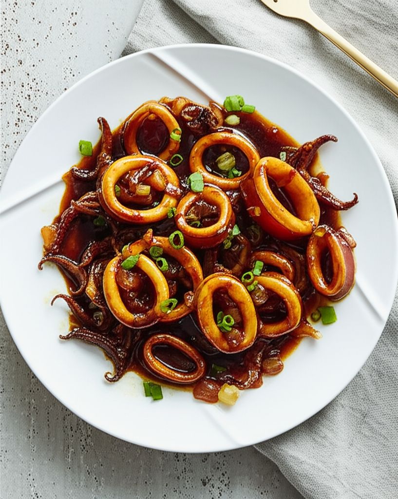 Adobong Pusit (Squid Adobo)