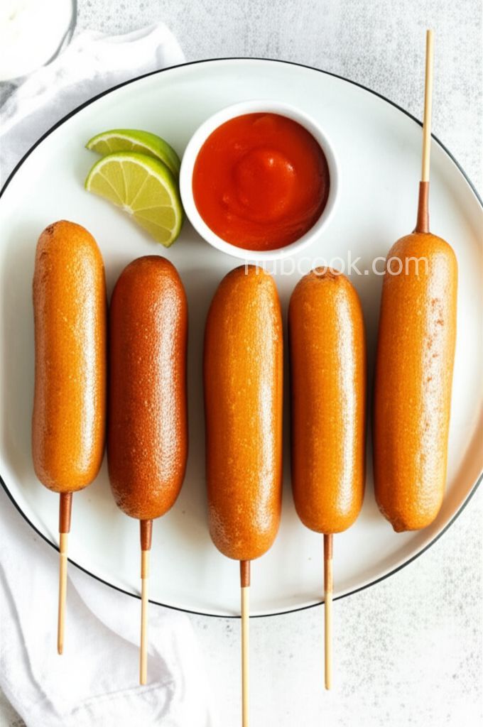 Air Fryer Corn Dogs