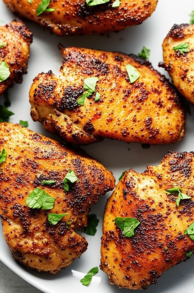 Air Fryer Lemon Garlic Parmesan Chicken