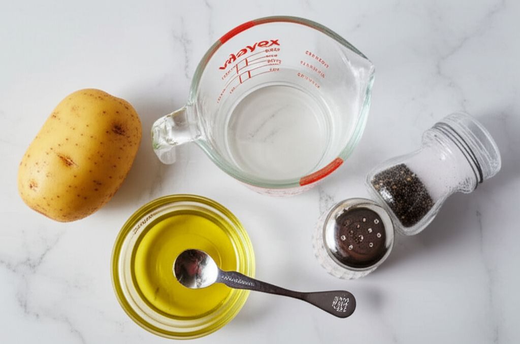 Air Fryer Salt and Vinegar Fries for One
