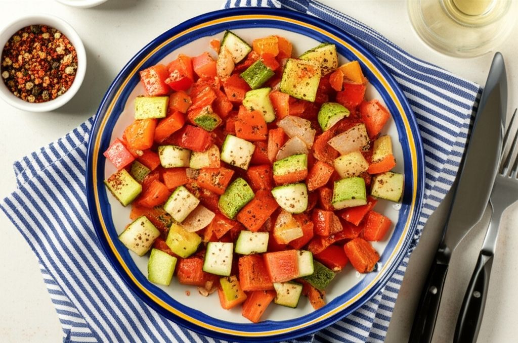 Air-Fried Ratatouille, Italian-Style