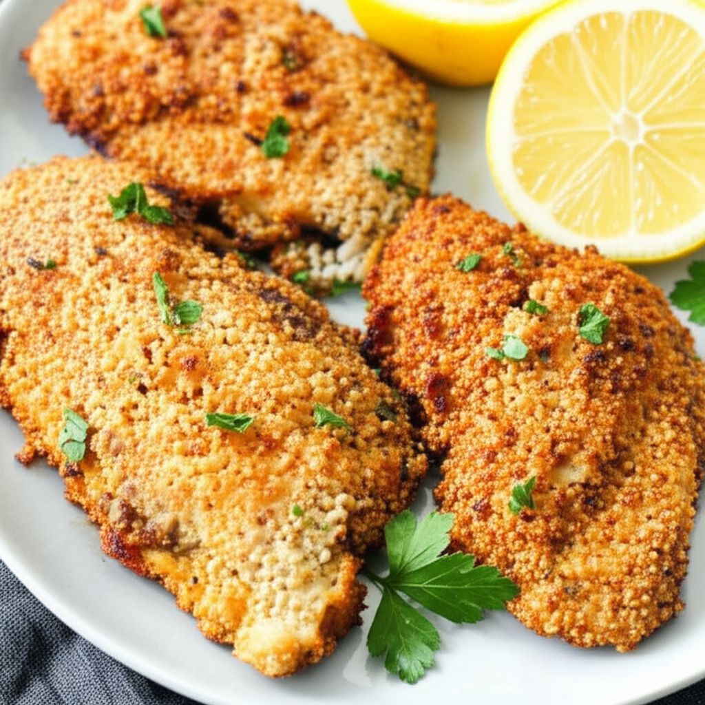 Almond-Crusted Tilapia