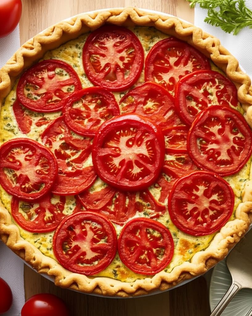 Amish Tomato Pie