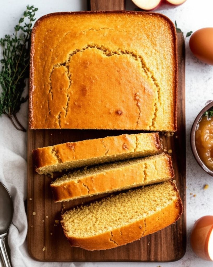 Applesauce Cornbread