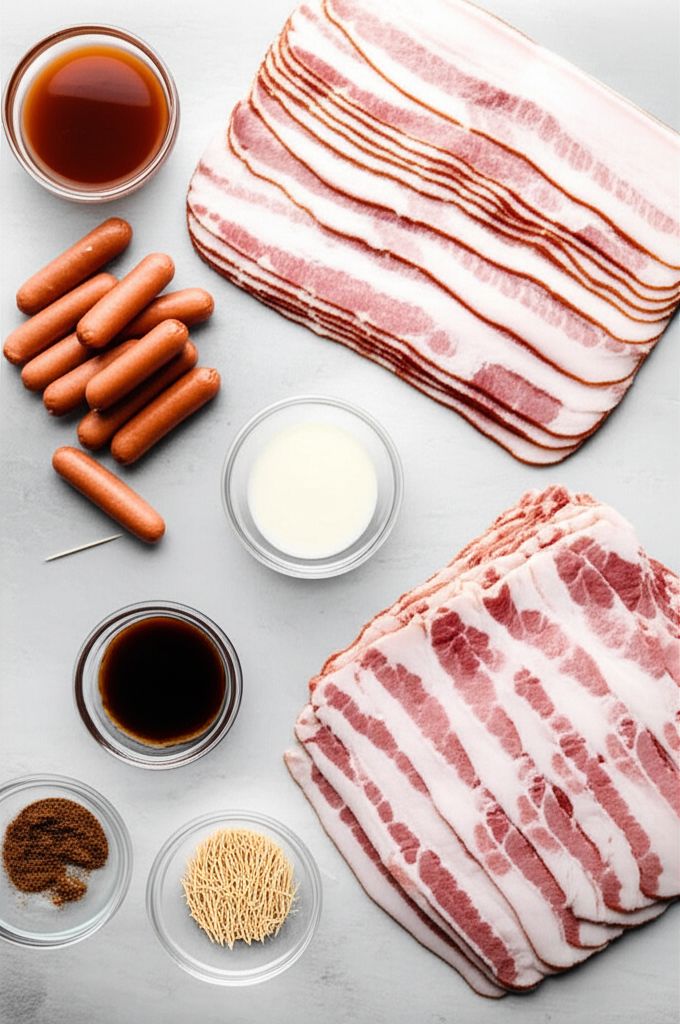 Bacon Wrapped Smokies