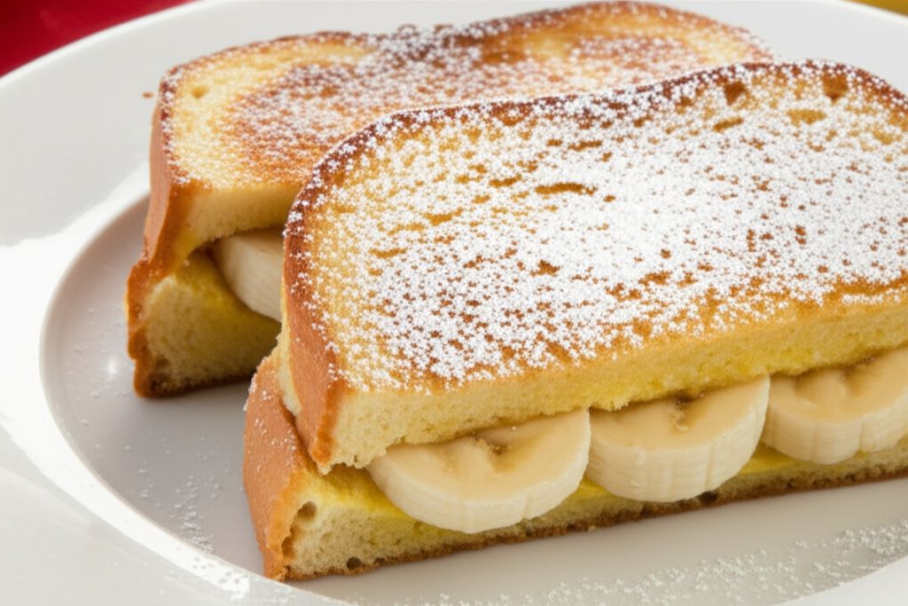 Banana Stuffed French Toast