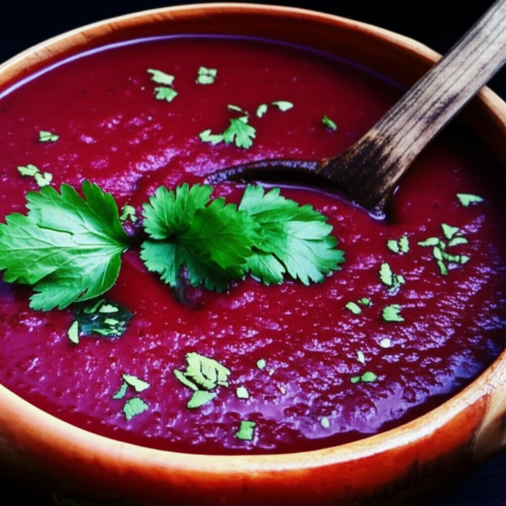 Bay Leaf Beet Soup
