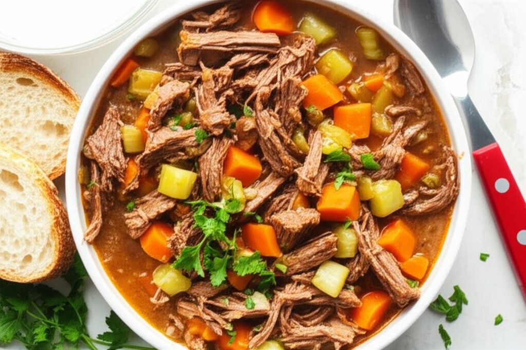 Beef Barley Vegetable Soup