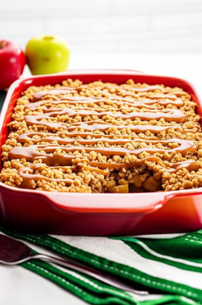 Best Ever Caramel Apple Crisp