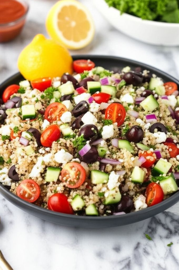 Best Greek Quinoa Salad