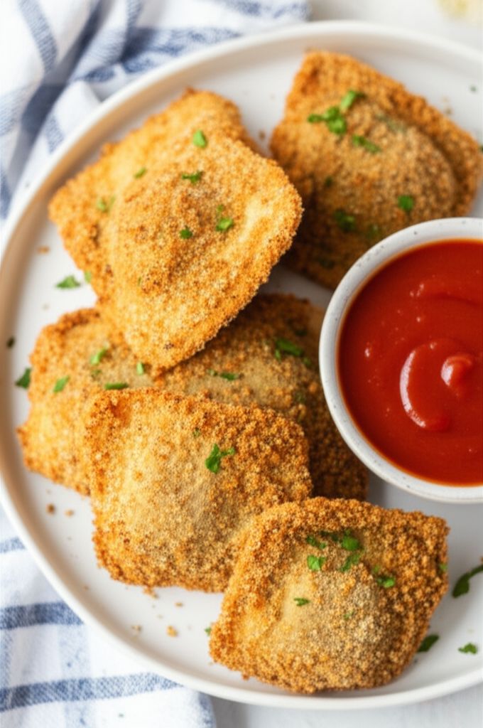 Breaded Toasted Ravioli