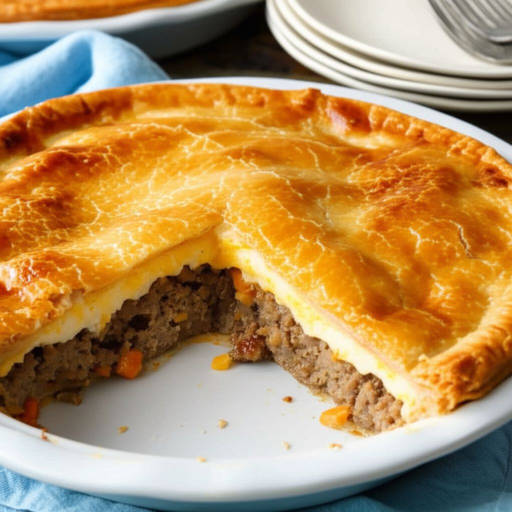Breakfast Sausage Pot Pie