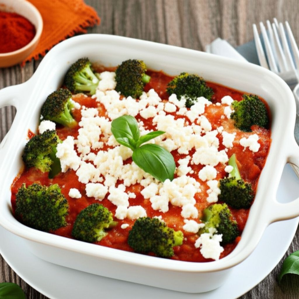 Broccoli and Tomato Bake