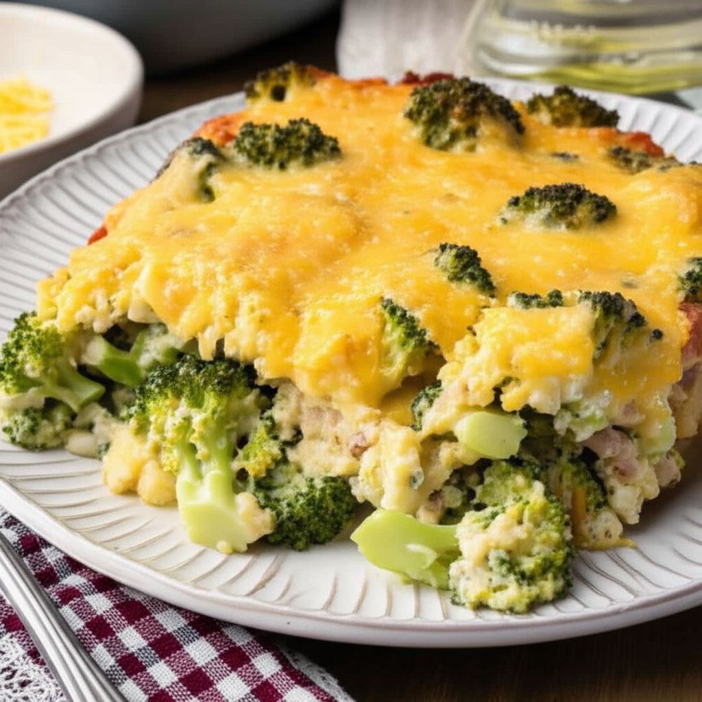 Broccoli Cheese Bake