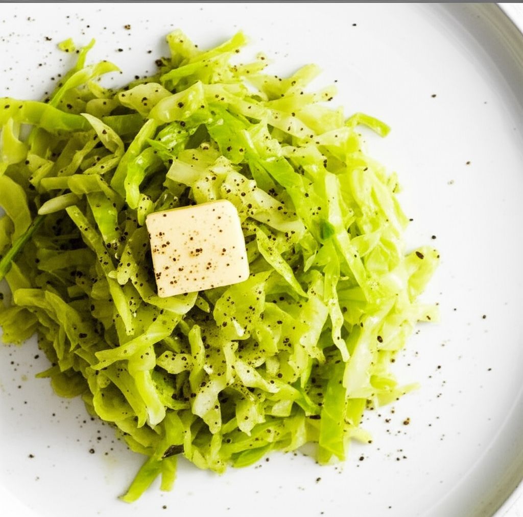 Buttered-Braised Cabbage